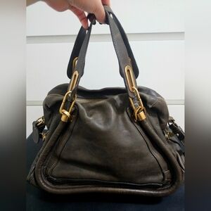 Chloe Calfskin Leather Medium Paraty Bag